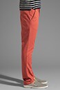 view 3 of 6 Slim Chino in Red