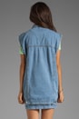 view 4 of 6 Taylor Denim Vest in Light Wash