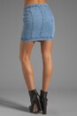view 3 of 6 Tracey Denim Skirt in Light Trash