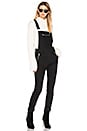 view 1 of 3 Dungaree Zip Overall in Black
