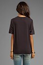 view 3 of 4 Perfect Tee in Washed Black