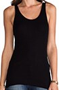 view 4 of 5 Donna Tank in Black
