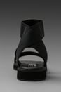 view 3 of 4 Saviour Traction Elastic Sandal in Black