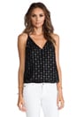 view 1 of 5 Strappy Top in Black Lurex
