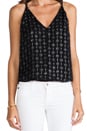 view 4 of 5 Strappy Top in Black Lurex