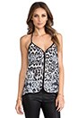 view 1 of 5 T-Strap Blouse in Leopard