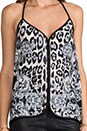 view 4 of 5 T-Strap Blouse in Leopard