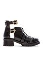 view 1 of 5 BOTTINES STYLE COMBAT in Black