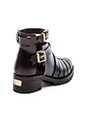 view 4 of 5 BOTTINES STYLE COMBAT in Black