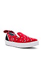 view 2 of 6 Bandana Slip-On Sneaker in Red