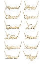 view 3 of 3 Signature Zodiac Necklace in Gold