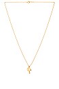 view 1 of 2 the Hail Mary Dainty Necklace in Gold