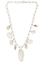 view 1 of 3 Aphrodite Shell Charm Necklace in Silver