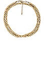 view 2 of 2 COLLIER FANTAISIE ETHIOPIAN in Gold