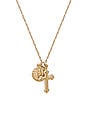 view 2 of 2 Hail Mary Necklace in Gold