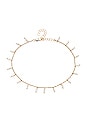 view 4 of 4 Dainty Pearl Anklet in Gold