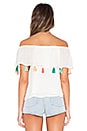 view 3 of 3 Bora Bora Swing Top in White