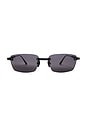 view 1 of 3 Rimless Sunglasses in Black