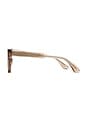 view 3 of 3 04 Sunglasses in Light Brown