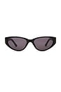 view 1 of 3 GAFAS DE SOL SOLSTICE in Black & Dark Brown
