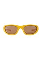 view 1 of 3 LUNETTES DE SOLEIL in Solid Yellow