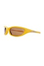 view 2 of 3 LUNETTES DE SOLEIL in Solid Yellow