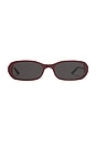 view 1 of 2 Code Sunglasses in Dark Red