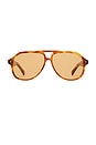 view 1 of 2 Doris Sunglasses in Soft Havana