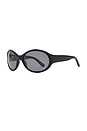 view 2 of 3 Giada Sunglasses in Coal Black