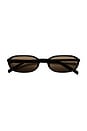 view 1 of 3 GAFAS DE SOL EDITH in Dark Brown