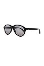 view 2 of 3 GAFAS DE SOL TOME in Black & Brown Yellow