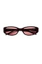 view 1 of 5 GAFAS DE SOL DELE  in Burgundy