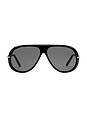 view 1 of 5 Oona Sunglasses in Black