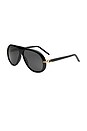 view 2 of 5 Oona Sunglasses in Black