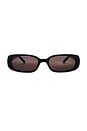 view 1 of 3 LHR Sunglasses in Solid Black