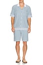 view 4 of 6 Armas Short in Powder Blue