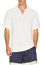 view 1 of 5 Ripple Polo in White