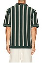 view 2 of 5 Sawyer Knitted Shirt in Pine Green