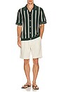 view 3 of 5 Sawyer Knitted Shirt in Pine Green