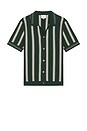 view 4 of 5 Sawyer Knitted Shirt in Pine Green