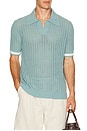 view 1 of 5 Asta Knitted Shirt in Bright Blue