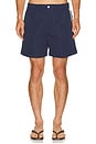 view 1 of 6 Plain Tailored Swim Short in Navy