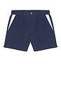 view 5 of 6 Plain Tailored Swim Short in Navy
