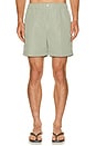 view 1 of 6 Plain Tailored Swim Short in Sage