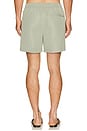 view 3 of 6 Plain Tailored Swim Short in Sage