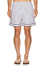 view 1 of 6 SHORT DE BAIN GALLIANO  in Powder Blue
