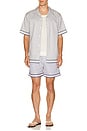 view 5 of 6 SHORT DE BAIN GALLIANO  in Powder Blue