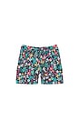 view 2 of 3 The Lil Blooms Swim Trunk in Black & Solid