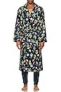 view 3 of 3 The Candy Cane Lanes Robe in Black