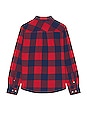 view 2 of 3 The Slumberjack Flannel Shirt in Red